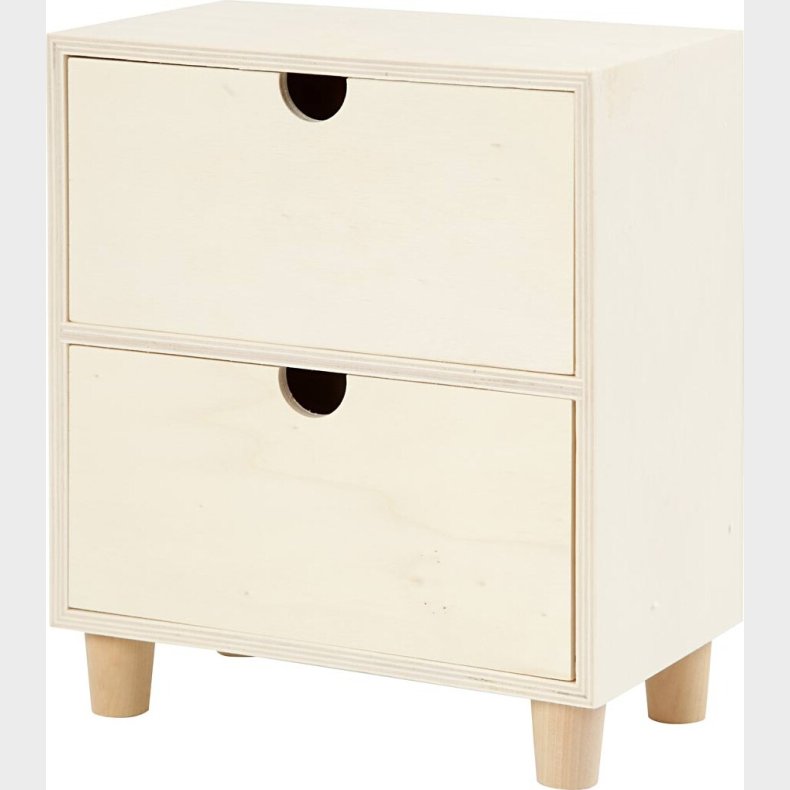 Kommode - H 23 Cm - D 11,5 Cm - B 20 Cm - 1 Stk.