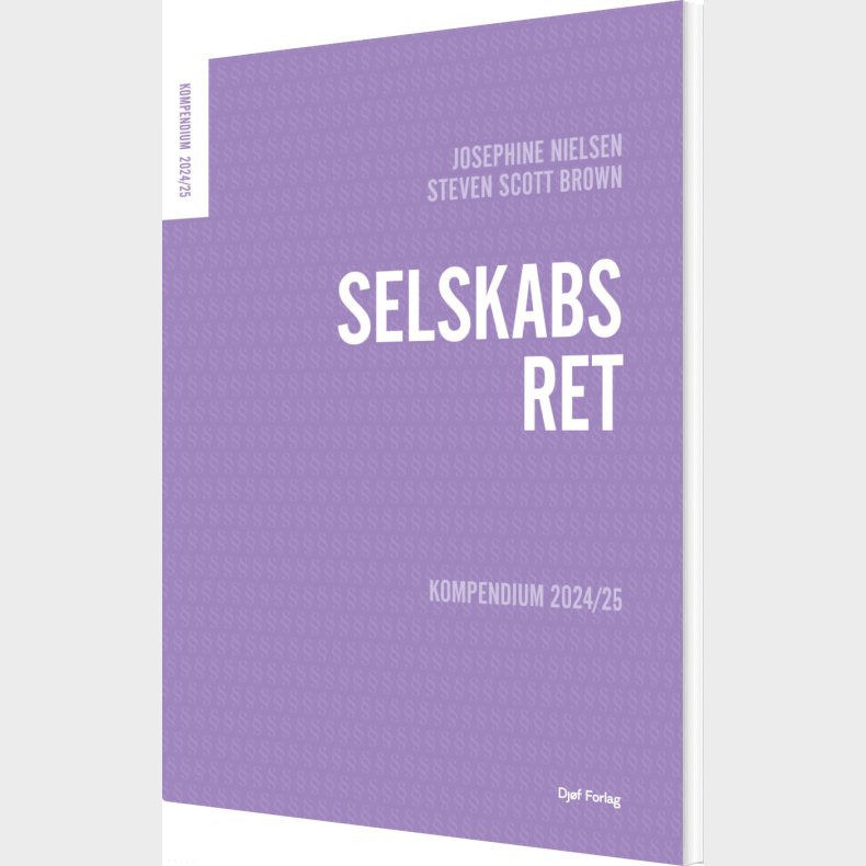 Kompendium I Selskabsret - Josephine Nielsen - Bog