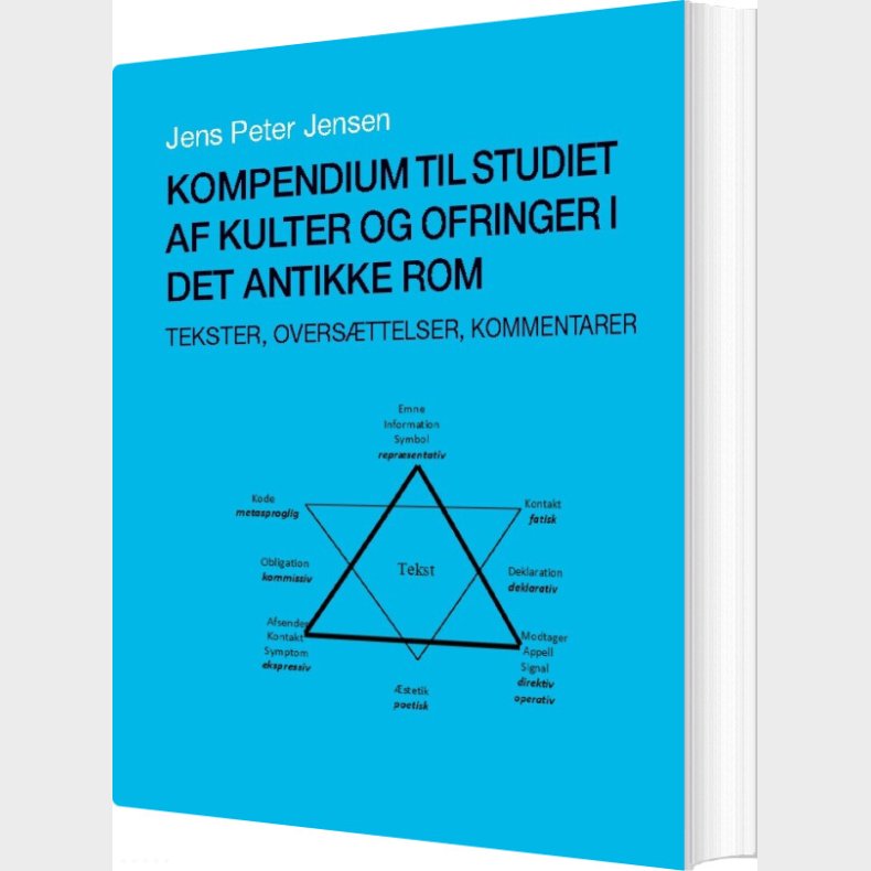 Kompendium Til Studiet Af Kulter Og Ofringer I Det Antikke Rom - Jens Peter Jensen - Bog