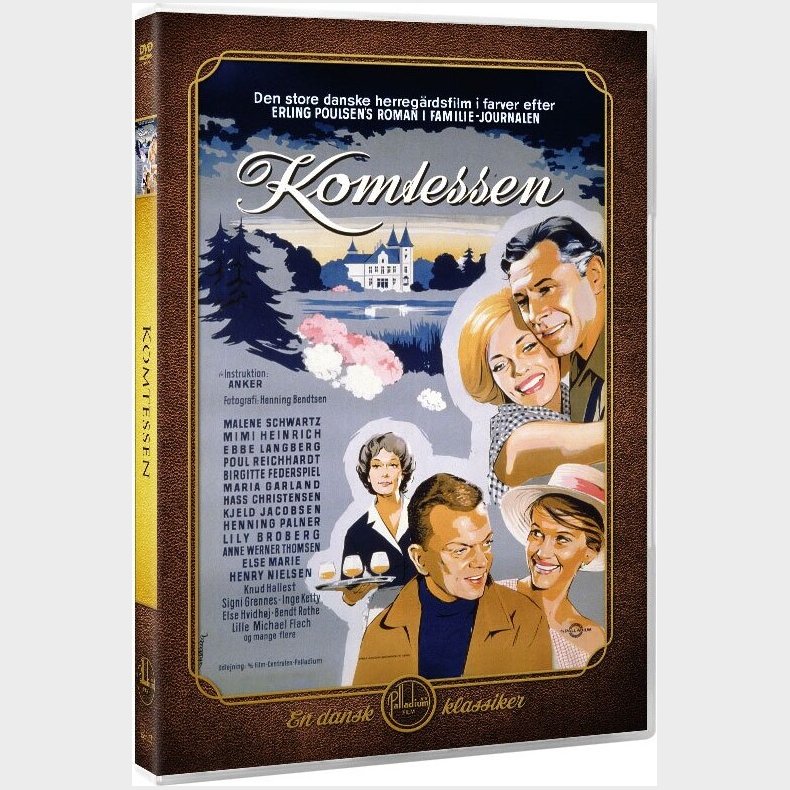Komtessen - Malene Schwartz - DVD - Film