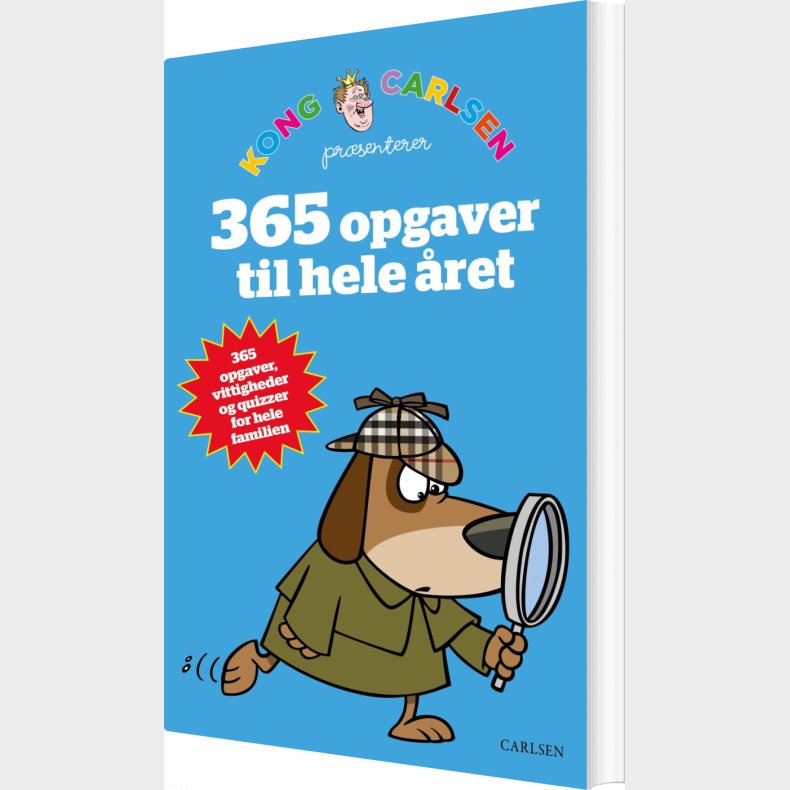 Kong Carlsen - 365 Opgaver Til Hele �ret - Mia Drehling - Bog