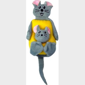 Kong - Katteleget�j Med Katteurt - Mus - Pull-a-partz - 23 Cm