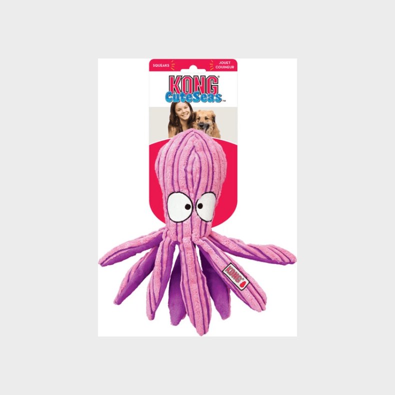 Blksprutte Bamse Til Hund - Cuteseas - Kong - 31 Cm