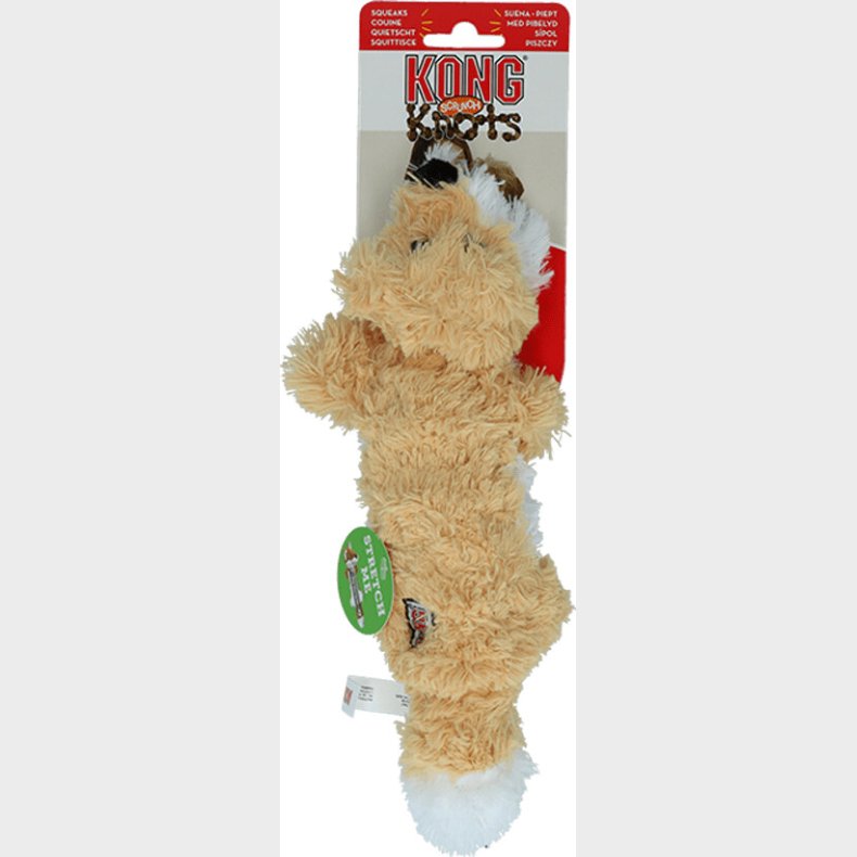 Kong - Scrunch Knots Rv Bamse Til Hund - 26 Cm