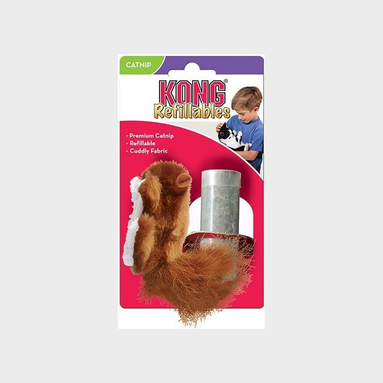 Katteleget�j Med Katteurt - Inkl. Refill - Egern - Kong - 10 Cm