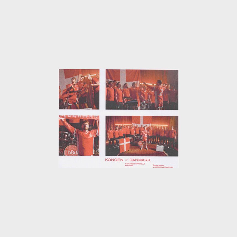 Malte Ebert & Herrelandsholdet - Kongen Af Danmark - Vinyl Lp