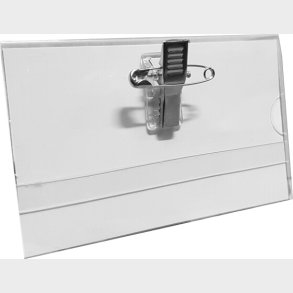 Kongresm�rke 57 X 90 Mm - Med Klemme Og N�l - Centrum