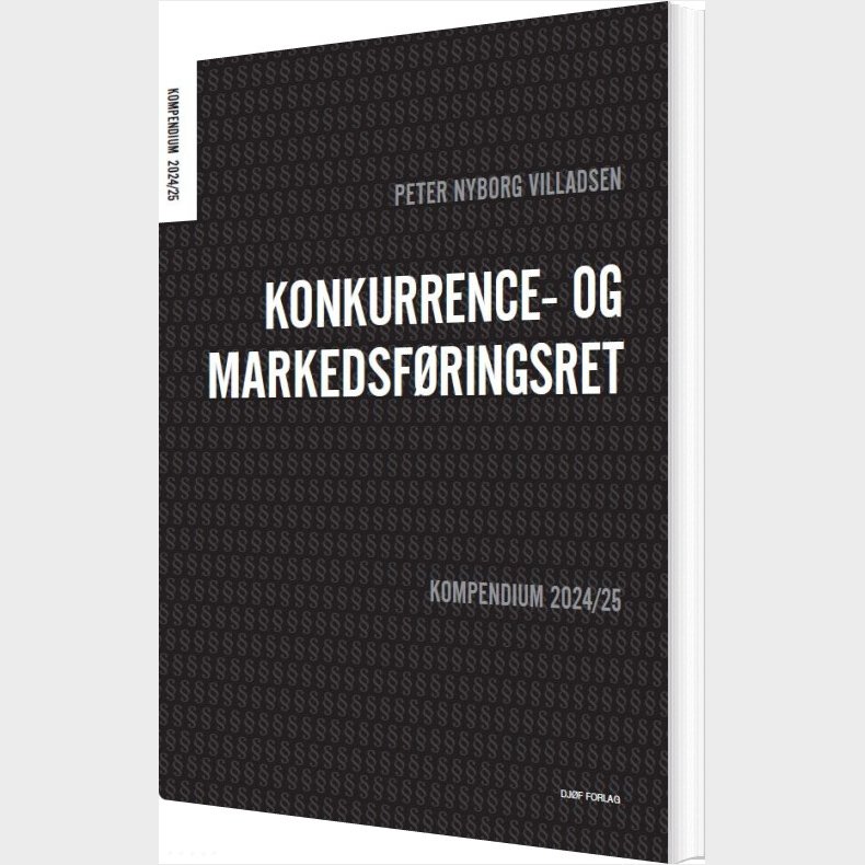 Konkurrence- Og Markedsf�ringsret - Peter Nyborg Villadsen - Bog