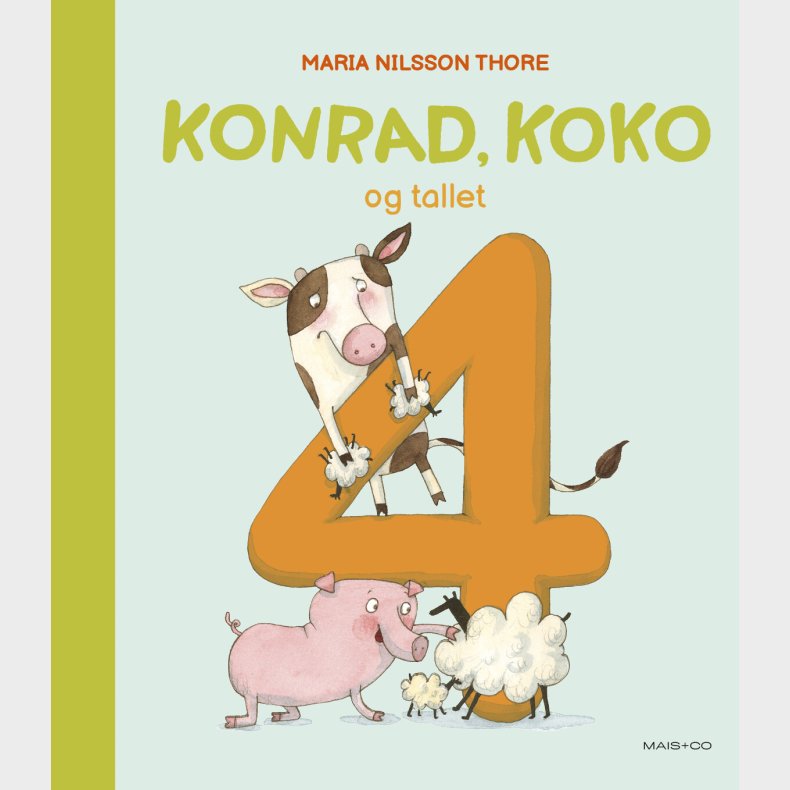 Konrad, Koko Og Tallet 4 - Maria Nilsson Thore - Bog