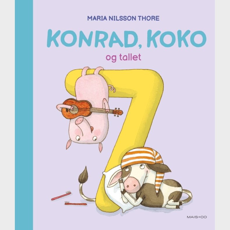 Konrad, Koko Og Tallet 7 - Maria Nilsson Thore - Bog