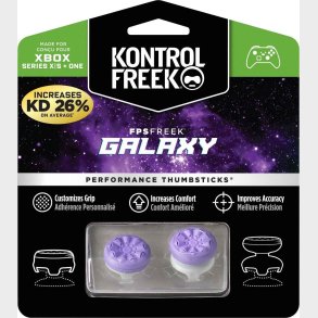 Kontrolfreek - Fps Freek Galaxy Thumbsticks Til Xbox X/s/one - Lilla