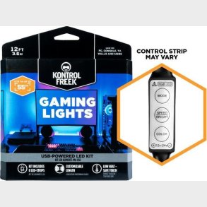 Kontrolfreek - Gaming Lights Led Strip Lights - Til Pc, Konsol, Tv Og V�g