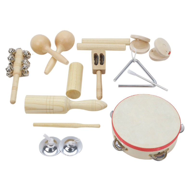 Beleduc | Percussionst med 11 instrumenter