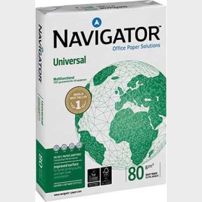 Kopipapir A4 500 Ark Hvid Navigator 80 G