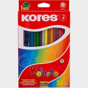 Kores - Kolores - Farveblyanter - 36 Stk