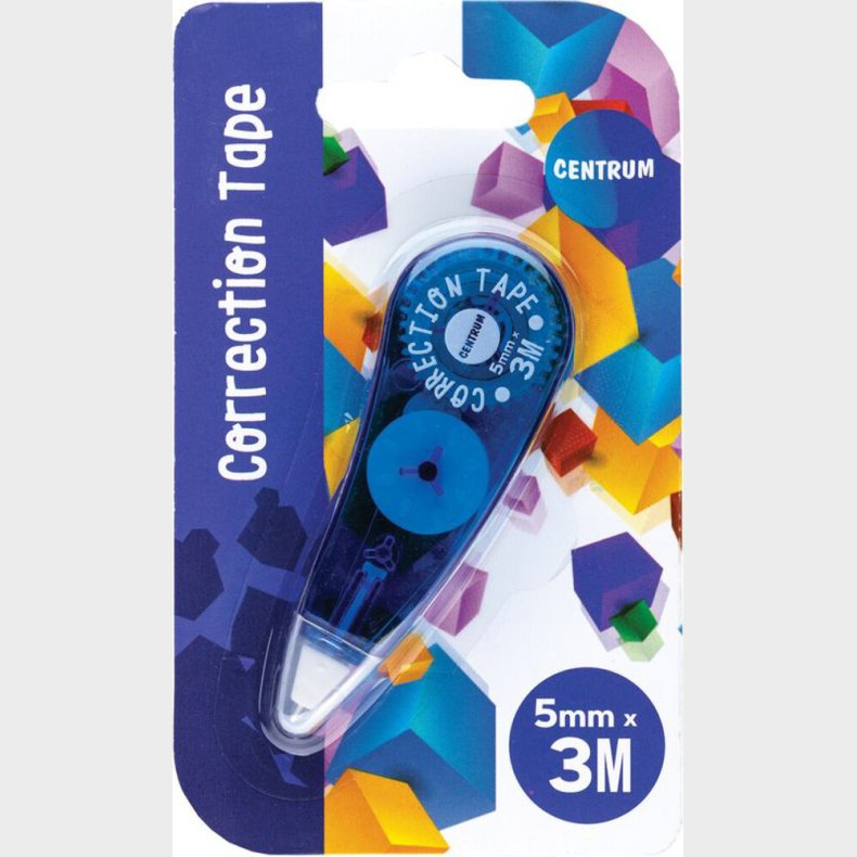 Korrektionstape 5 Mm X 3 M - Blisterkort - Centrum