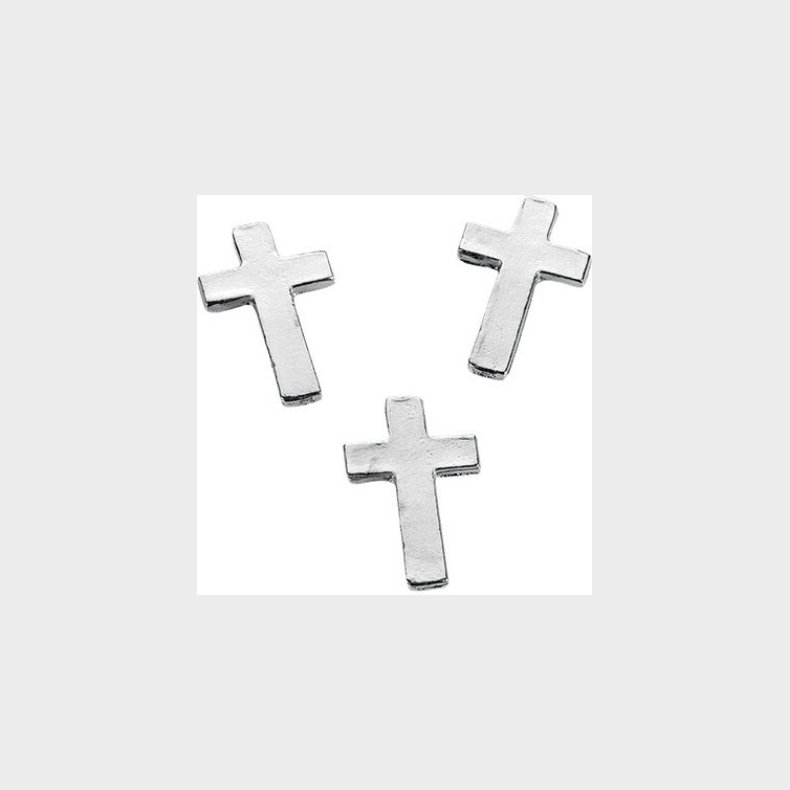 Kors I Metal 3cm Slv 6stk. - 3451075