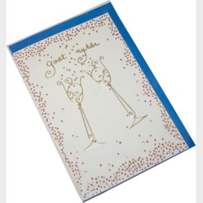 Kort 1 / 1 Julekort 2 Champagneglas