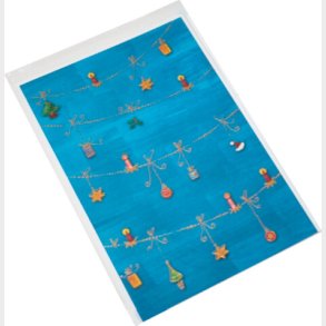 Kort 1 / 1 Julekort Blt Med Julepynt