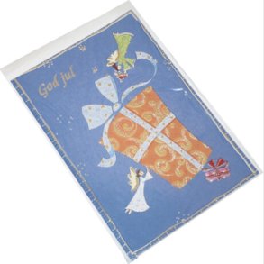 Kort 1 / 1 Julekort Julegave Med Engle