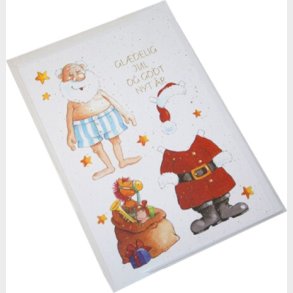 Kort 1 / 1 Julekort Julemand U Pkldning