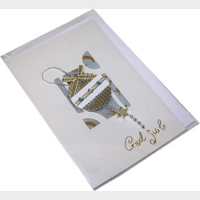 Kort 1 / 1 Julekort Slv Julekugle Udst