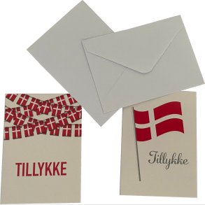 Kort 4 / 4 Dobbelte Kort Med Konvolut 6,5 X 9 - Scanseason