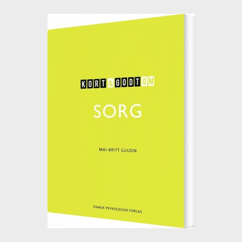 Kort Og Godt Om Sorg - Mai-britt Guldin - Bog