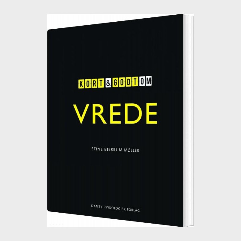 Kort Og Godt Om Vrede - Stine Bjerrum Mller - Bog