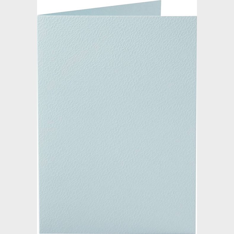 Kort - Kort Str. 10,5x15 Cm - 220 G - Lysebl - 10 Stk.