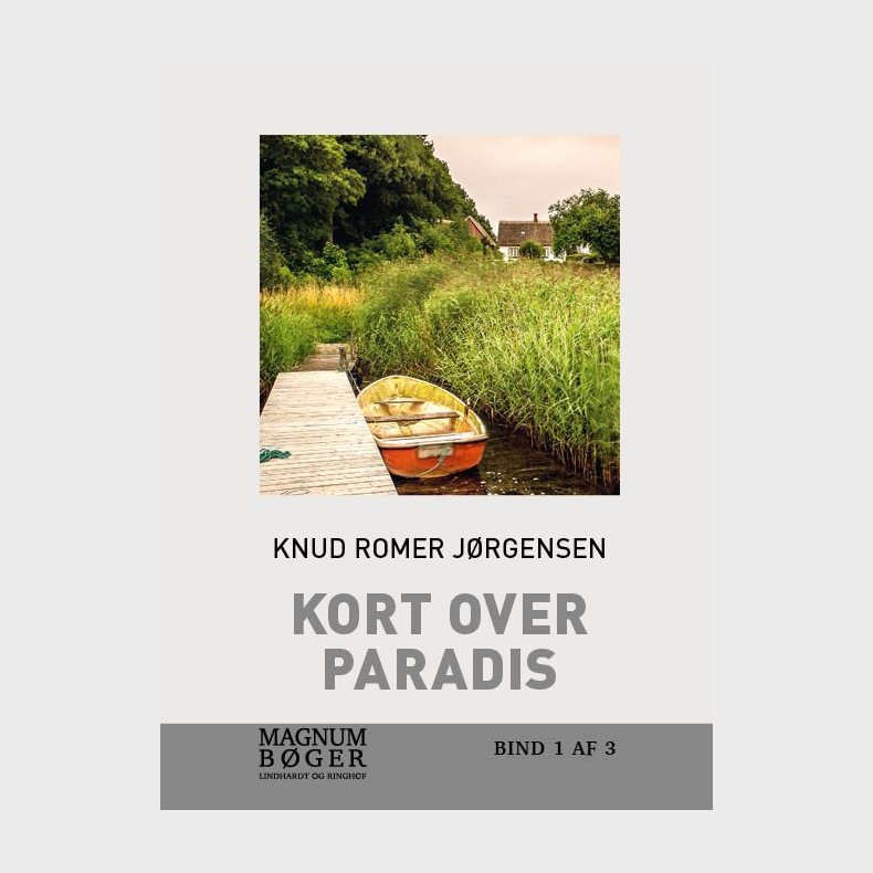 Kort Over Paradis (storskrift) - Knud Romer - Bog