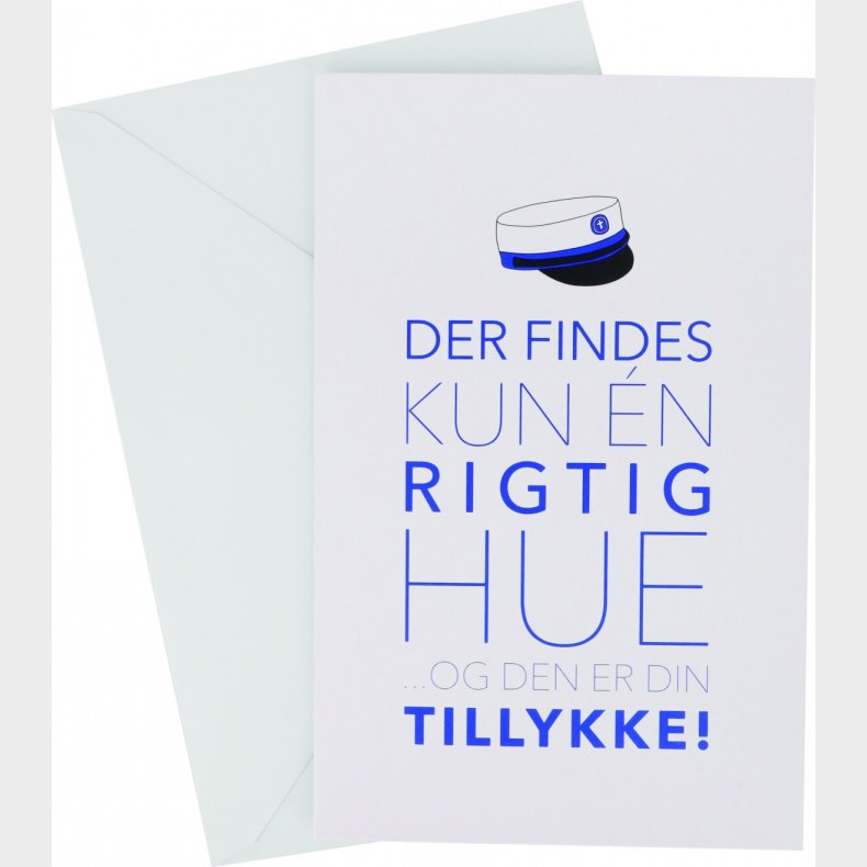 Kort Student Bl Hue 11 X 17 Cm - Scanseason