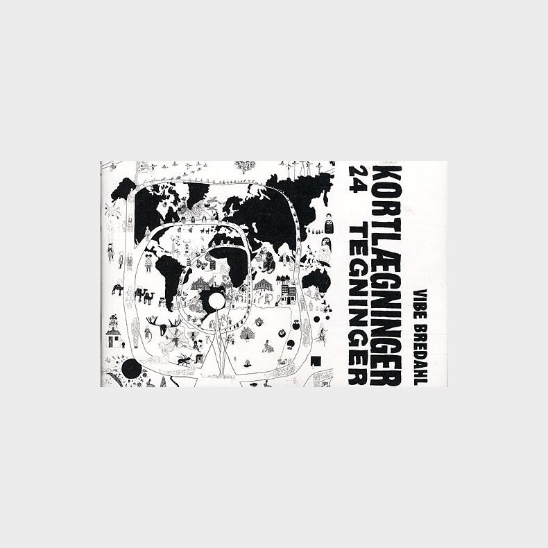 Kortlgninger 24 Tegninger - Vibe Bredahl - Bog