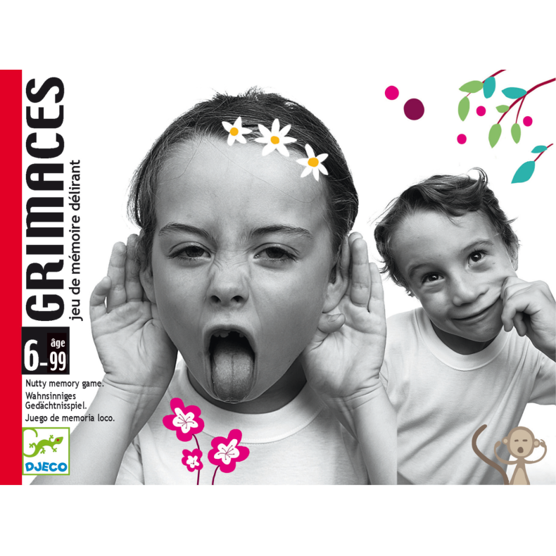 Djeco | Kortspil - Grimasser