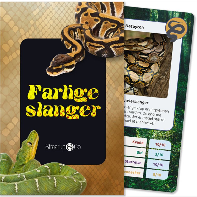 Kortspil - Farlige slanger