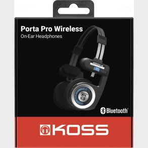 Koss - Hretelefon Portapro Trdls 2.0 On-ear - Black