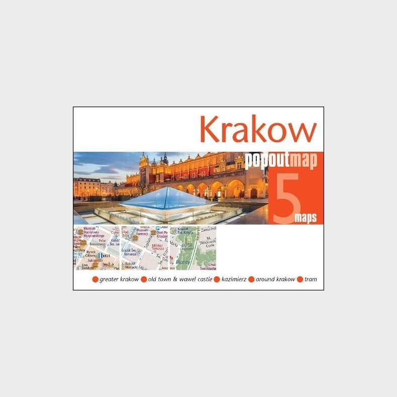 Krakow Popout Map - Popout Map - English Book