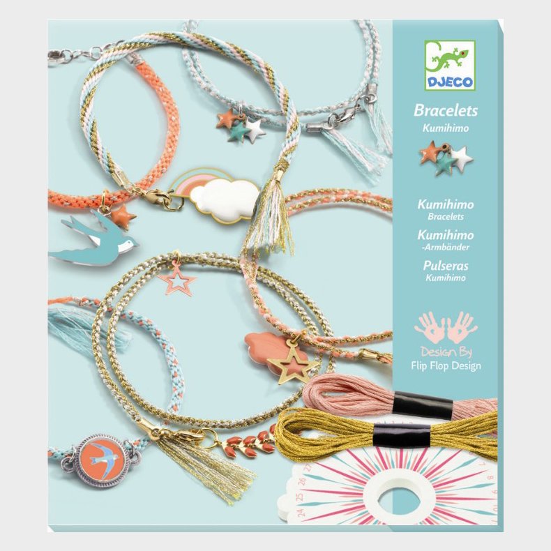 Djeco | Kreativ ske - Armbnd, Celeste