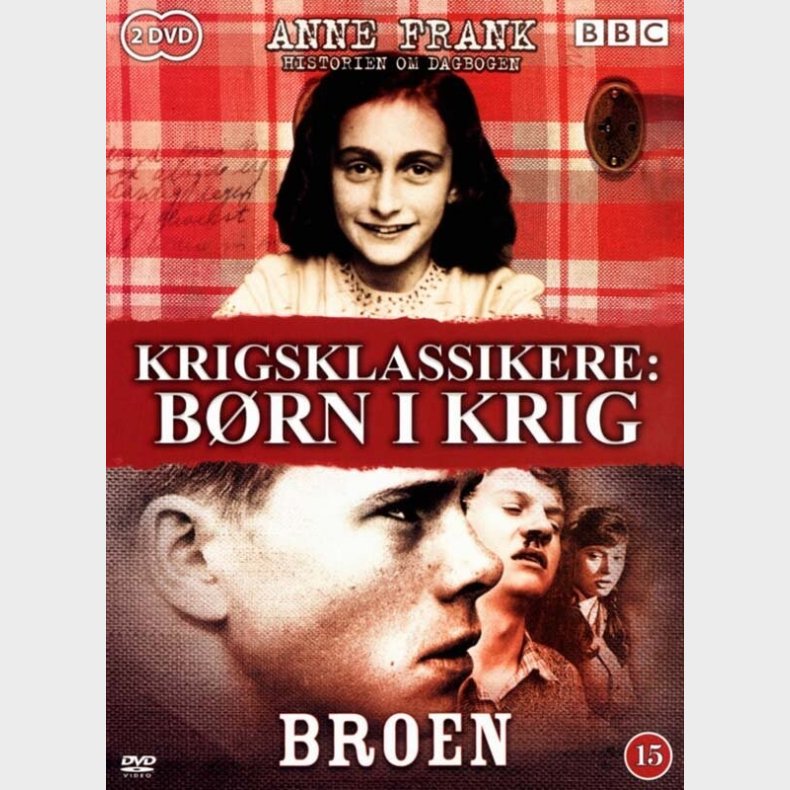 Krigsklassikere - Brn I Krig - Anne Frank / Broen - DVD - Film