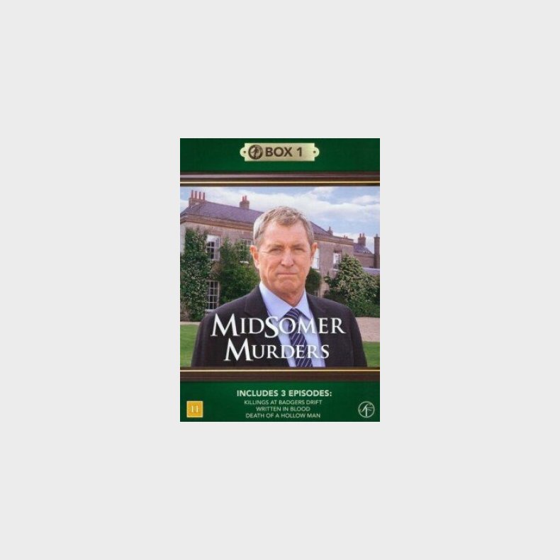 Kriminalkommissr Barnaby / Midsomer Murders - Box 1 - DVD - Tv-serie