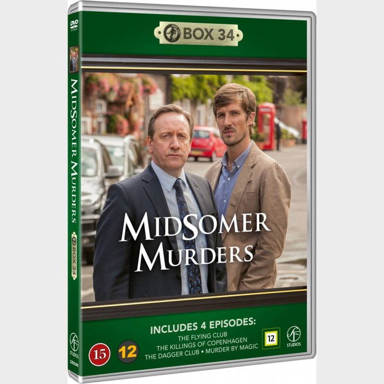 Kriminalkommissr Barnaby / Midsomer Murders - Box 34 - DVD - Tv-serie