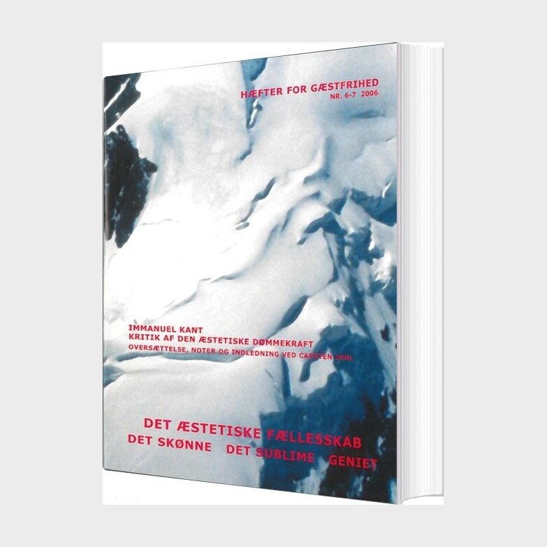 Kritik Af Den �stetiske D�mmekraft - Immanuel Kant - Bog