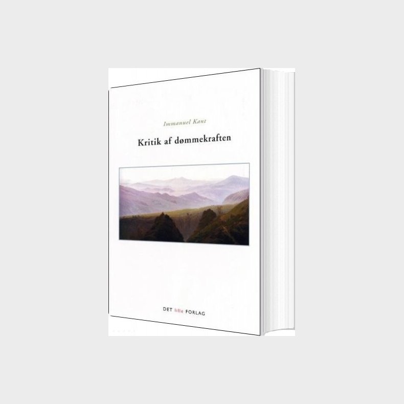 Kritik Af Dmmekraften - Immanuel Kant - Bog