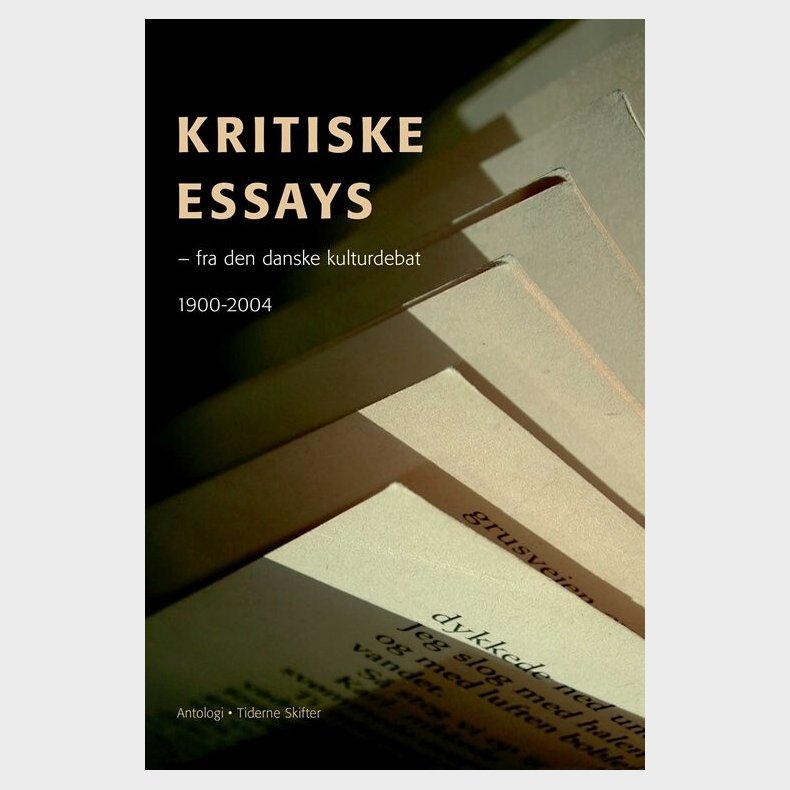 Kritiske Essays - Rasmus �hlenschl�ger Madsen - Bog