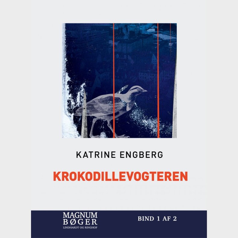 Krokodillevogteren - Stor Skrift - Katrine Engberg - Bog