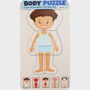 Krop Trpuslespil Med Lag - Dreng