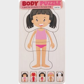 Krop Trpuslespil Med Lag - Pige