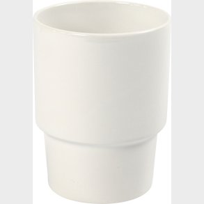 Krus - H 11 Cm -  8,5 Cm - Hvid - 1 Stk.