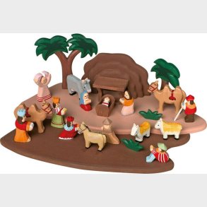 Krybbespil I Tr - 23 Dele - Small Foot