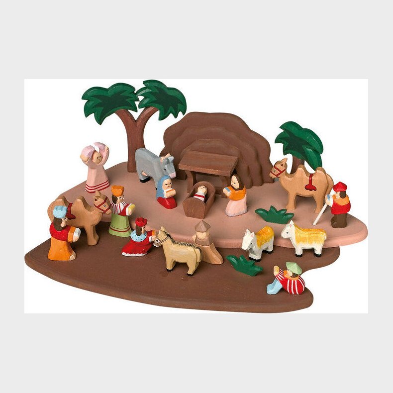 Krybbespil I Tr - 23 Dele - Small Foot